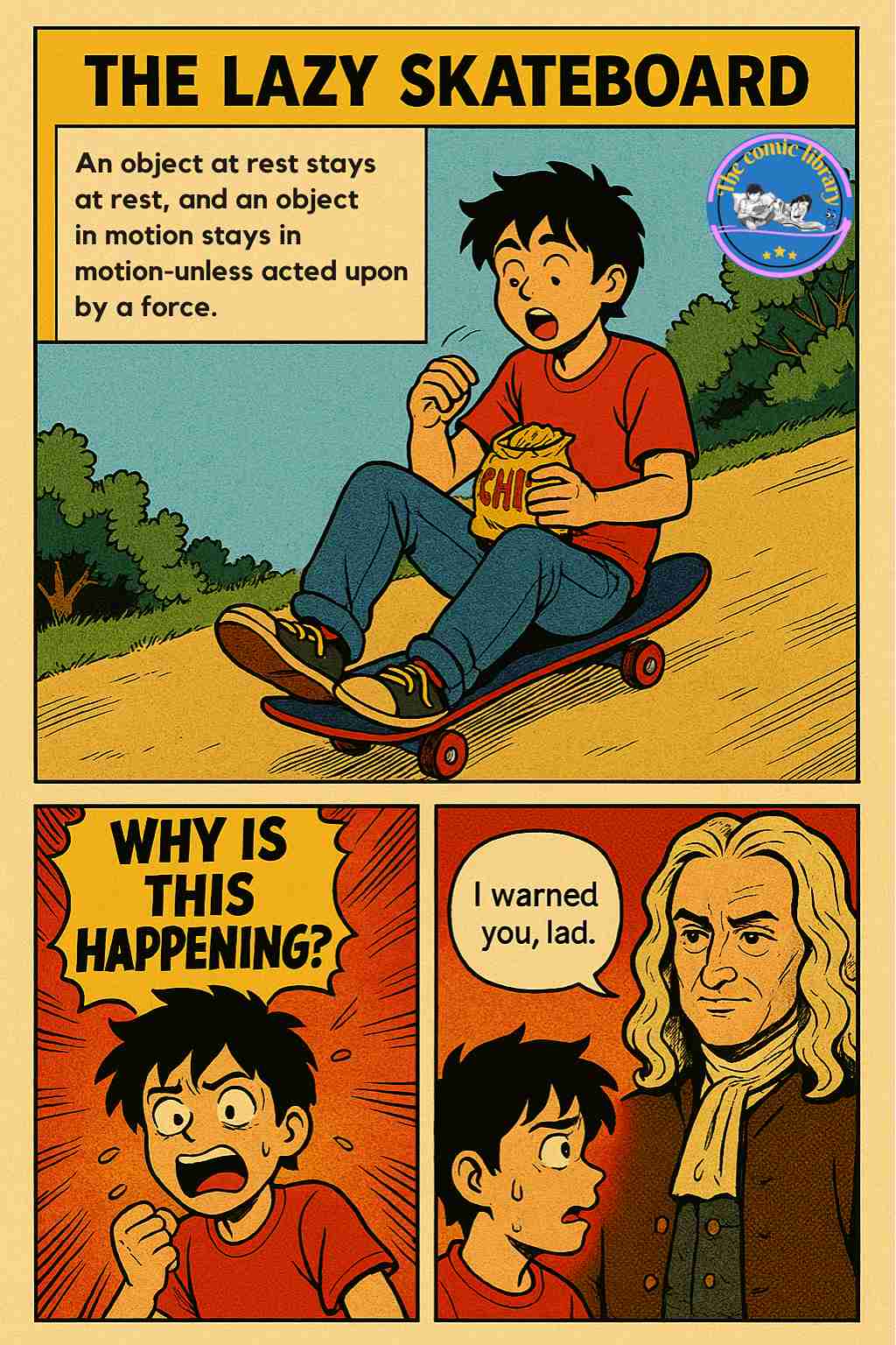 The Lazy Skateboard